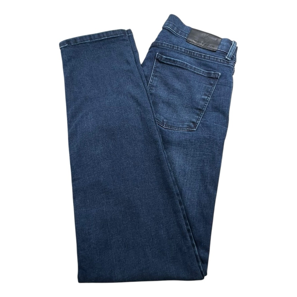 Mott & Bow Mens 30X31 Slim Straight Dark Wash Jeans (Tag 30X32)